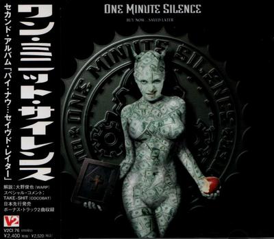 CD ONE MINUTE SILENCE  Buy Now...saved Later V2CL76 V2 Japan ObiRock Used