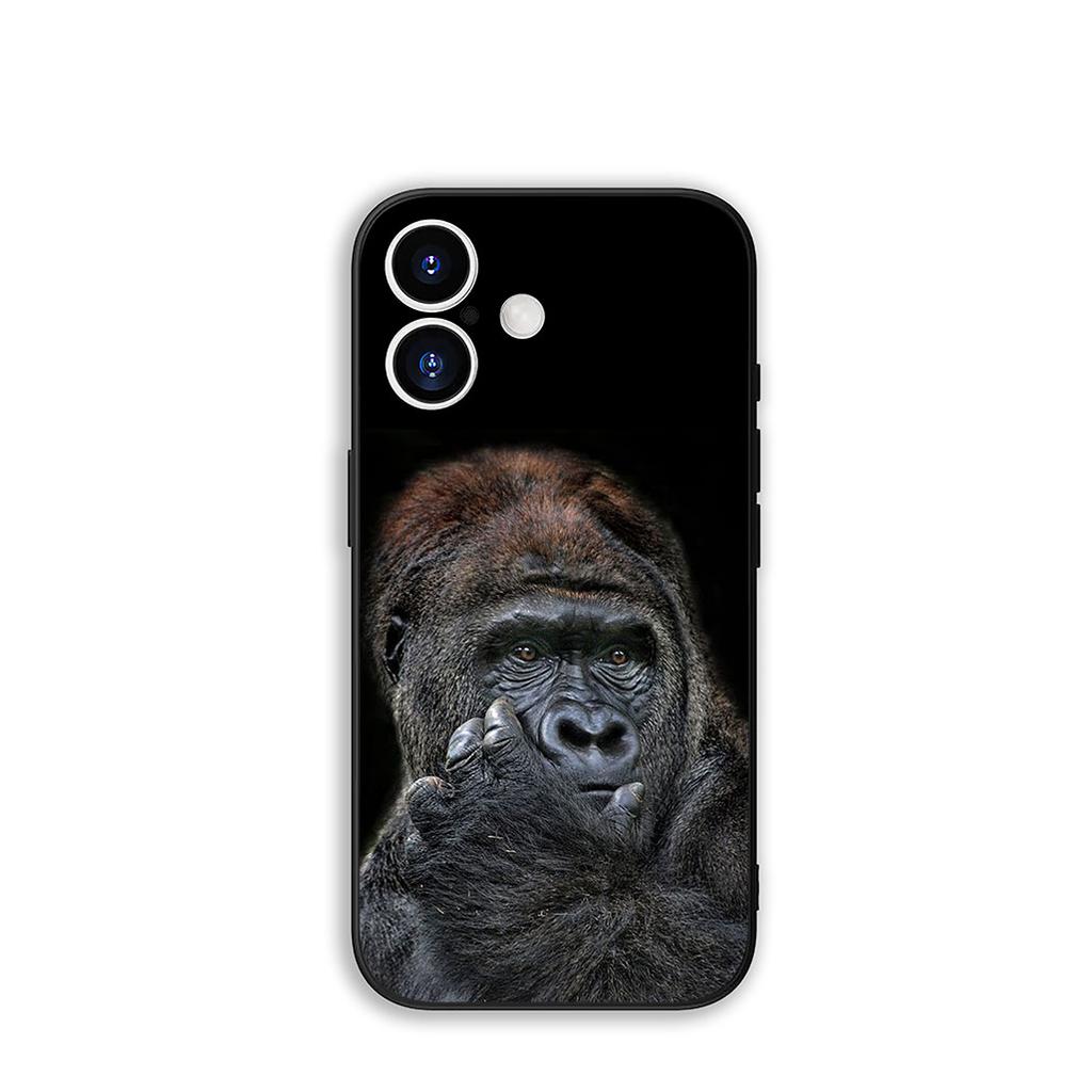 Phone Cover Monkey Gorilla Ape Baby Casing for Samsung Galaxy S25 S24 S22 S23 FE Ultra Plus A56 A05 A06 A15 A16 A55 S7 Edge Case