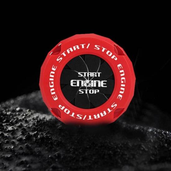 Car Start Stop Button Cover Engine Ignition Switch Protector Trucks Universal