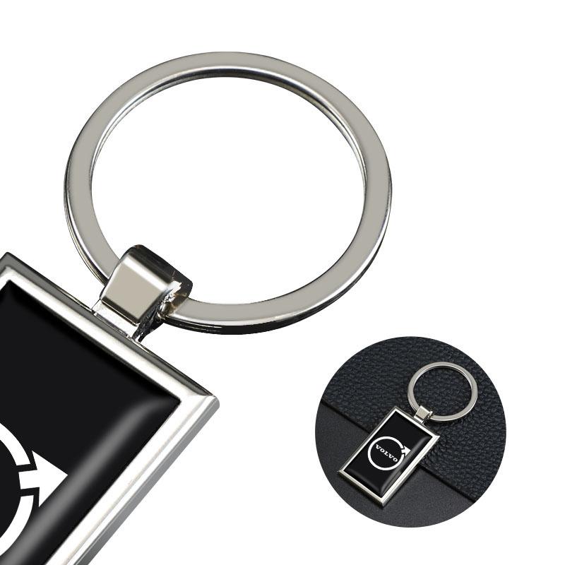 Car Emblem Pendant Keychain Metal Key Ring Accessories For Volvo XC90 V90 V60 XC60 V40 S80 S60 S90 C40 XC40 V70 XC70 C30 C70