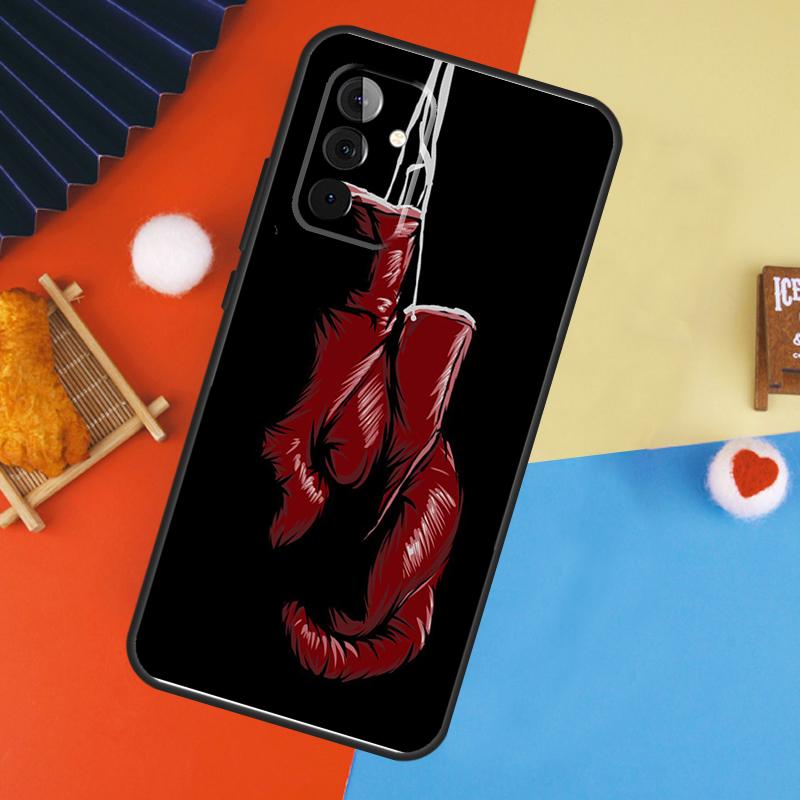 Boxing Gloves Case For Samsung Galaxy A17 A35 A55 A06 A16 A26 A36 A56 A53 A32 A52 A33 A13 A14 A34 A54 A15