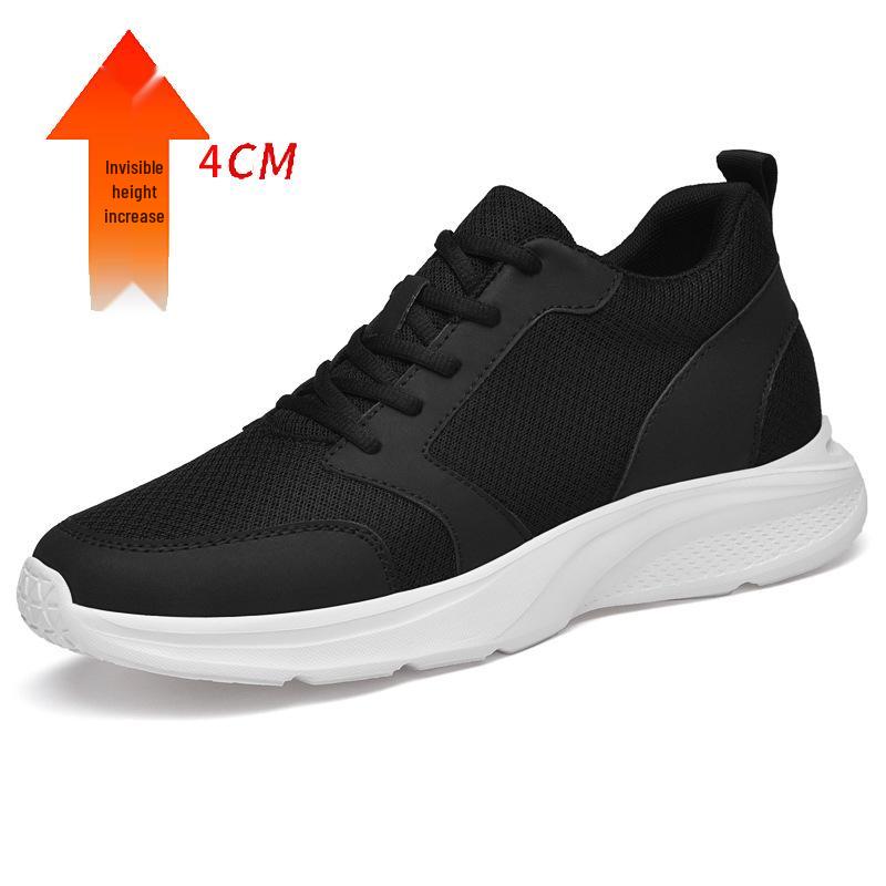 

Мужские легкие дышащие сетчатые кроссовки для бега со скрытым увеличением роста Size 39