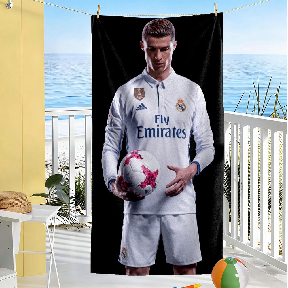 Goalkeeper Action Beach Towel Super Soft & Absorbent Comfortable Lightweight Suitable for Swimming, Gym, Camping, Yoga Vacation