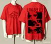 Lana Del Rey For Fan Gift Tshirt Unisex Unisex Harajuku Oversized Unisex Short Sleeve Streetwear High Quality Couples Retro Couples