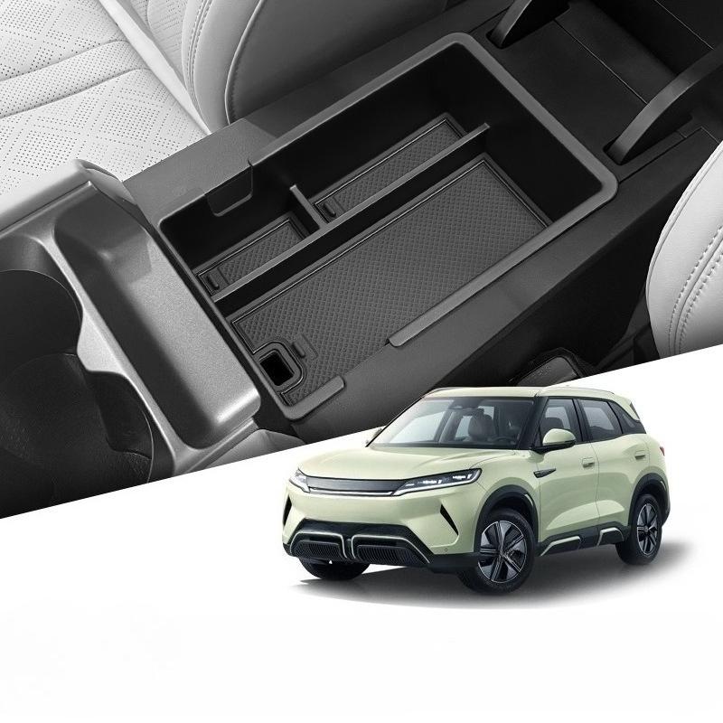 For BYD Yuan Pro Yuan UP EV 2025 Armrest Box Storage Tray Plate Console Holder Container Stowing Organizer Accessories