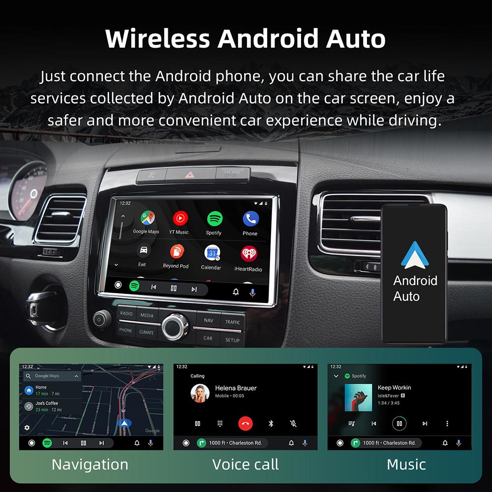 Wireless Carplay Android Car Modification Module for Volkswagen Touareg Compatible With 8 Inch 2011-2017 Support Mirrorlink OEM