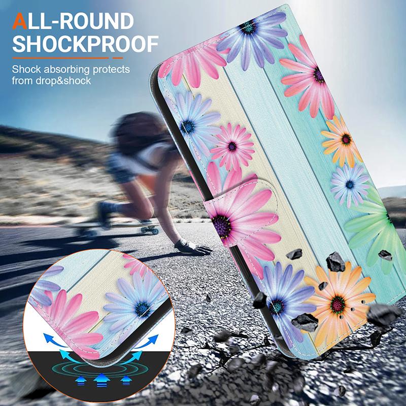 Stand Flip Wallet Case For iPhone 11 12 13 14 15 16 17 Pro Max XR 14 15 16 Plus 16e 17 Air Leather Protect Cover