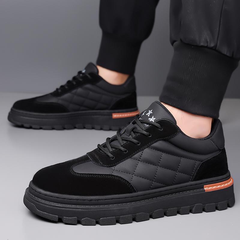 Fashion Men's Casual Shoes 2024 New Mens Hiking Flats Designed Retro Trendy Walking Shoes All-match Wear-resistant Male Footwear