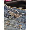 1 Pair Of Waist Shaper Wing Buckles With Detachable No-Nail No-Sew Buckle For Jeans - Detachable Waistband Reducer