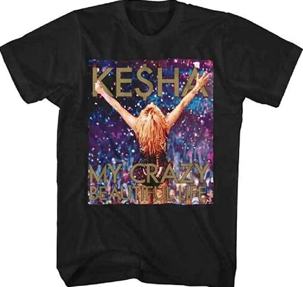 

SALE Vtg KeshaMy Crazy Beautiful Cotton Black S-5XL Unisex Shirt Unisex T-Shirt S