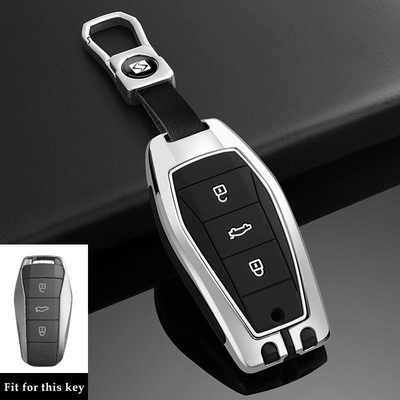 Car Key Case For Jac Js6 Js8 Js4 Sol Sehol Qx E10X E30X E50A X4 X8 X6 T8 T9 Plus A5 E40X E20X Keychain Cover Fob Accessories