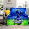 Tottenham Crest Design Printed Throws Blanket Soft Flannel Blankets for Couch Bed Gifts for Men Women Picnic blanket Christmas gifts