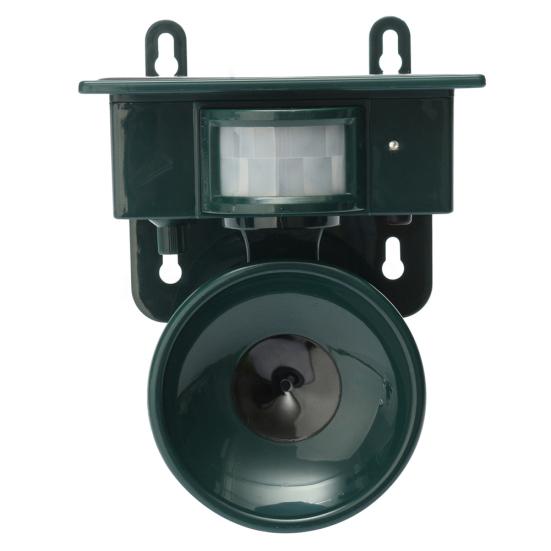 Solar Powered Outdoor Ultrasonic Pest Bird Crow Animal Repeller Repellent Scarer