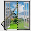 DTGJ Magnetic Screen Windows Mosquito Net Black Air Tulle Anti-insect Curtains Invisible Mesh Customized Special Size Fiberglass