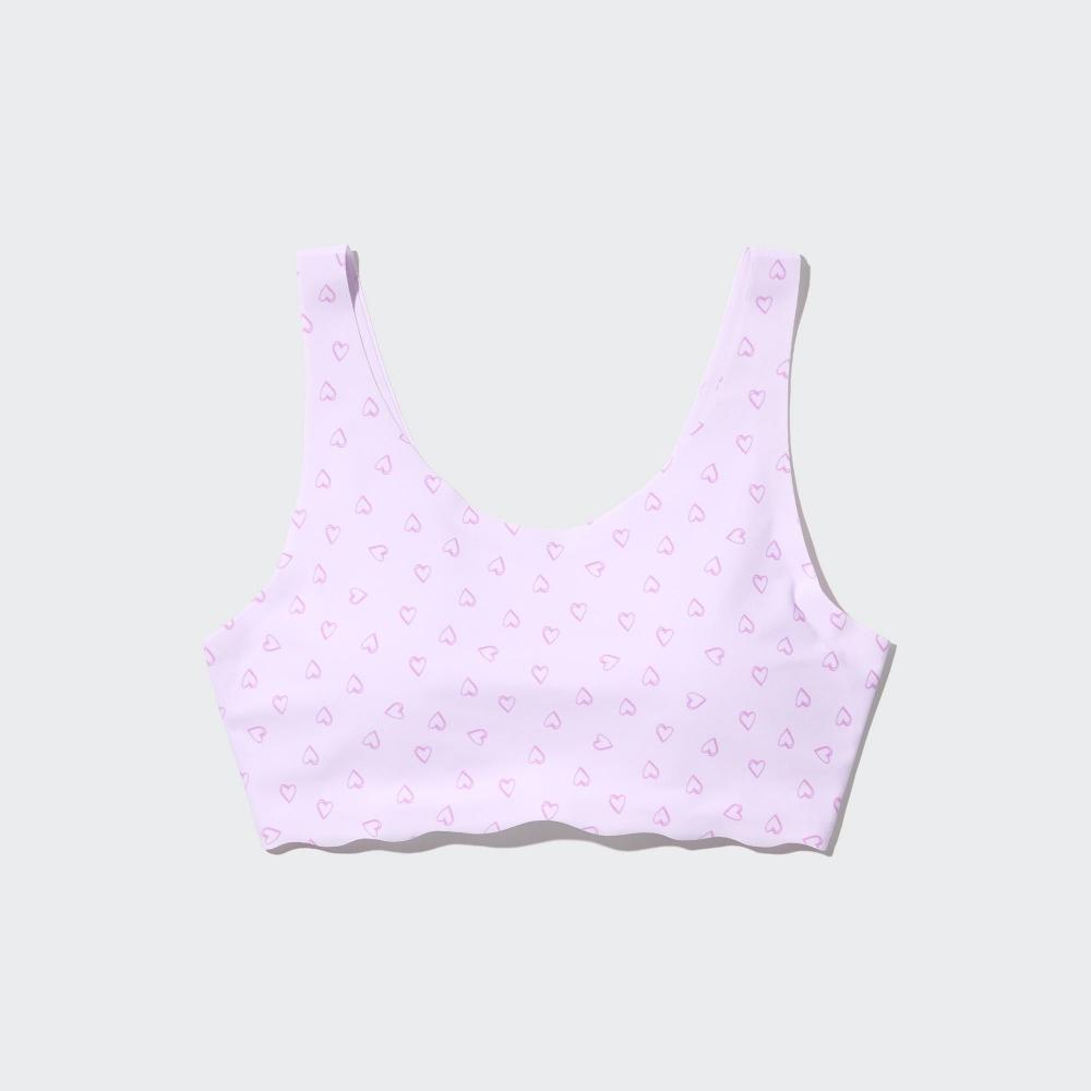 

UNIQLO JAPAN GIRLS AIRism First Бюстгальтер (Доступна установка сердца)