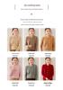 Women's Twist Pattern Polo Collar Wool Cardigan - Autumn/Winter Slim Fit Cashmere Knit Sweater