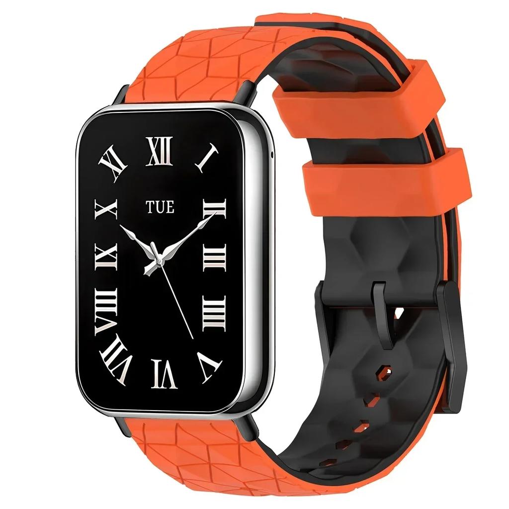 Football Pattern Silicone Strap For Xiaomi Mi Band 7 8 Pro Replacement Smartwatch Wrist Bracelet Correa for Redmi watch 4 Strap