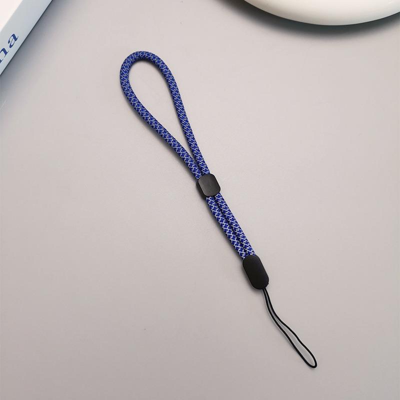 

Adjustable Mobile Phone Short Lanyard Reflective Pendant Fashionable Simple Anti-Lost Hand Strap Phone Case Wrist Chain Lanyard