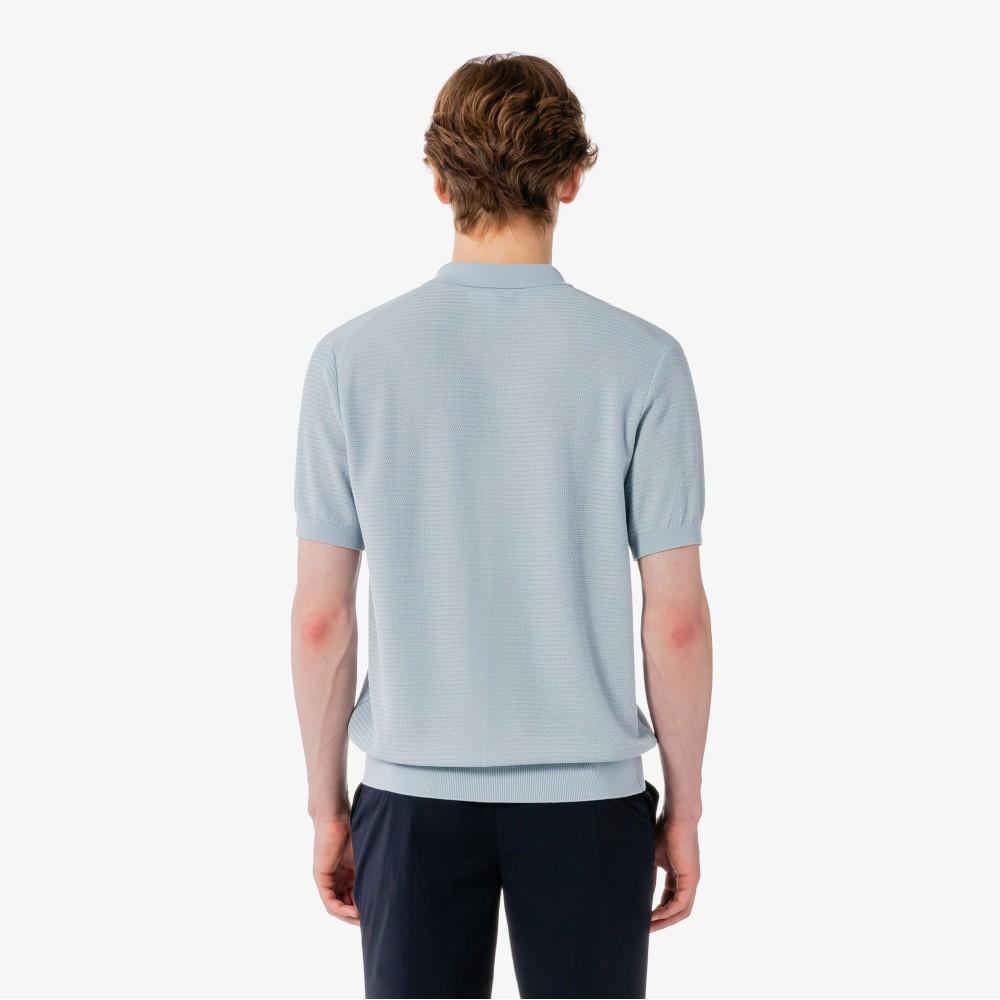 Lacoste Men's Openwork Short-Sleeve Cardigan AH457E-56GHBA