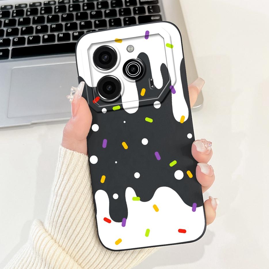 For Tecno Pova 6 Pro 5G Case LI9 Stylish Art Painted Cover Soft Silicone Phone Cases For Tecno Pova 6 Pro Pova6 5G Fundas Bumper