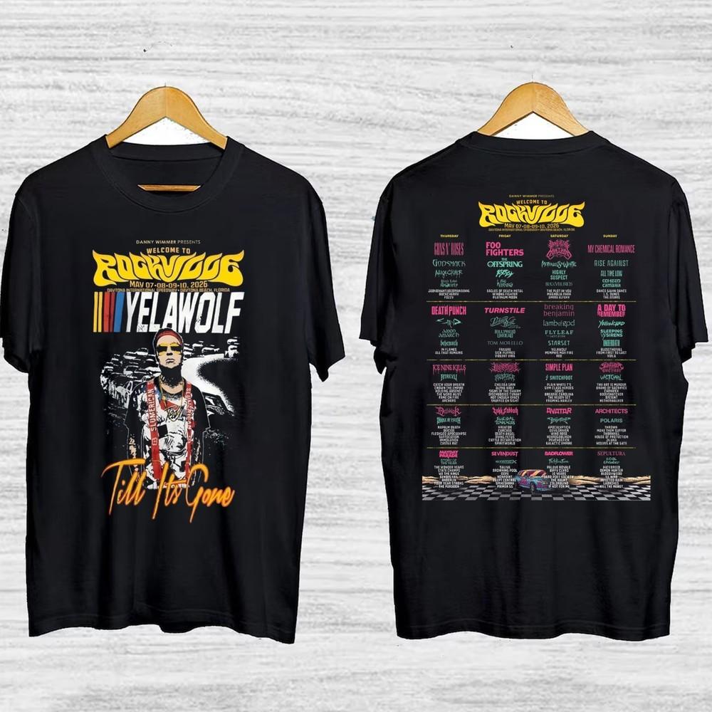 Hot YelaWolf MAy 2026 Short Sleeve Collection Unisex All Size Shirt 24D33 Unisex T-Shirt XXXXL