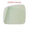 Side Mirror Glass For VW Multivan Or Transporter 2003-2009 Caddy 2004-2010 HD Heated Rearview Mirror Lens Automotive Accessories