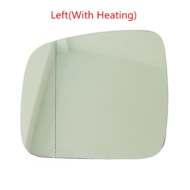Side Mirror Glass For VW Multivan Or Transporter 2003-2009 Caddy 2004-2010 HD Heated Rearview Mirror Lens Automotive Accessories