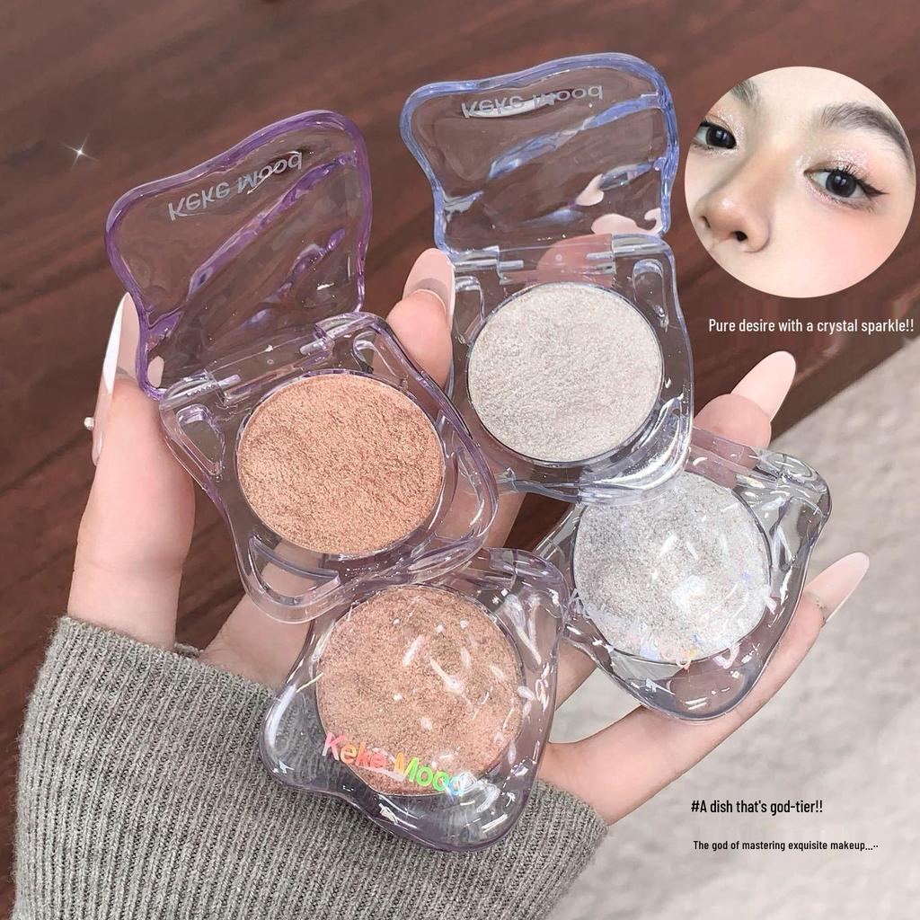 kekemood Luminous 3D Highlighter Powder: Brighten, Contour, and Enhance Complexion Naturally