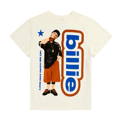 2026 Summer Illie Eilish HIT ME HARD AND SOFT Movie Graphics Cotton Unisex Shirt 2026 New Vintage Unisexs Fashion Oneck Tshirt
