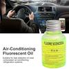 60ml UV Dye Fluorescent Oil Leak Detector Test Car Air-Conditioning Fluorescent Oil Dye Car AC Repair Tool