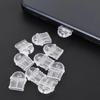 DIY Dust Plug Clear Type-C Charging Port Anti Dust Plug for Samsung mi Type C Plug Stopper Protection Cap Mobile Phone Pendant2