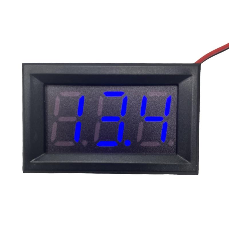 New 1/3Pcs Motorcycle Vehicle LED Display Voltage Tester 0.56 Inch DC4.5-30V Digital Car Voltmeter Automotive Voltage Meter