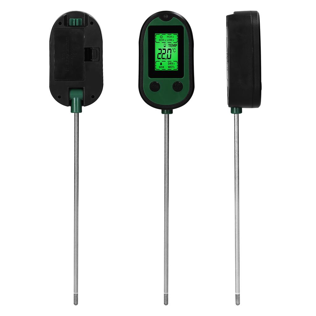 Multifunctional High Accurancy Soil PH Tester Soil MoisturePHTemperature Sunlight Intensity