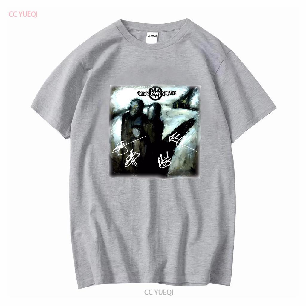 Hot Three Days Grace Album T Shirt Cotton Men S 5XL C848 Long Sleeves Vintage Washed Stretched Homme Fashion