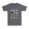 Types Of Cats Shirt Funny Cat Kittens Novelty Cat Lover Gift Unisexs Tshirt