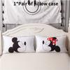 Couple 1 Pair Lovers Home Decor Pillow Case Sofa Waist Throw Cushion Cover
