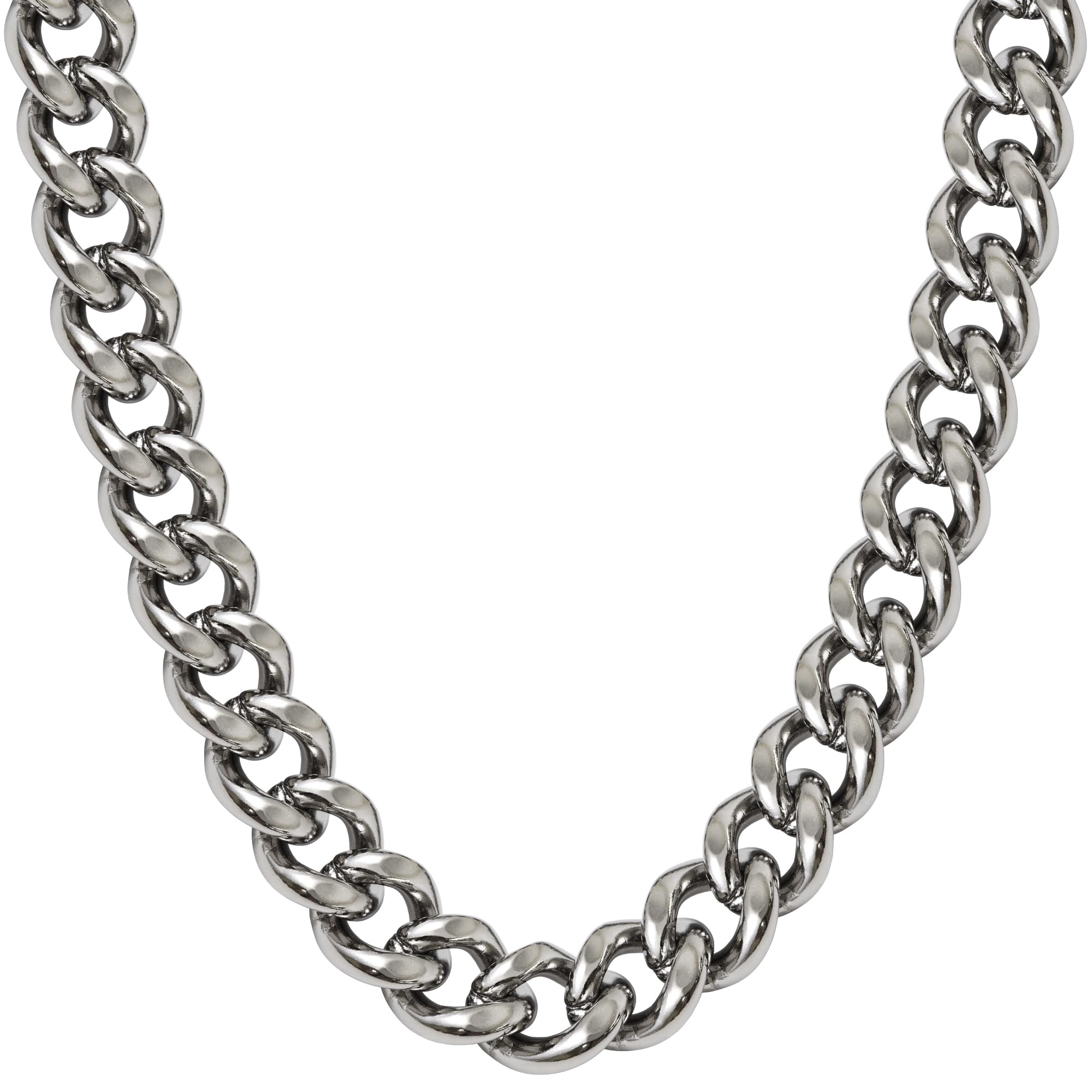 

Phiten Limited Edition Cut Kihei Titanium Necklace, 40-60cm (50cm) Long, 8.8mm Wide Chain, Men s, Made in Japan, Pure Titanium, Sports