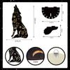 Black Crystal Shelf Display Floating Shelf Wall-mounted Display Stand  Bedroom
