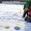6pack Ice Fishing Gear with Durability Sleds Base and Fishing Flags for Enhances Outdoor Angling Experience