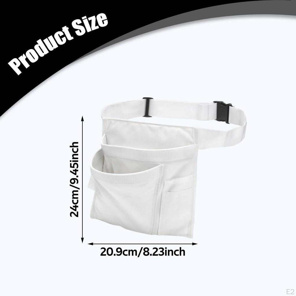 Verstellbare Gartengeräte-Organizer-Hüfttasche mit Beutel. Elektriker's Schürze für Klempner,