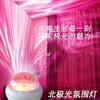 1Pc Water Ripple Star Top Night Light Girls Bedside Bedroom Aurora Dynamic Night Light Star Projection Light