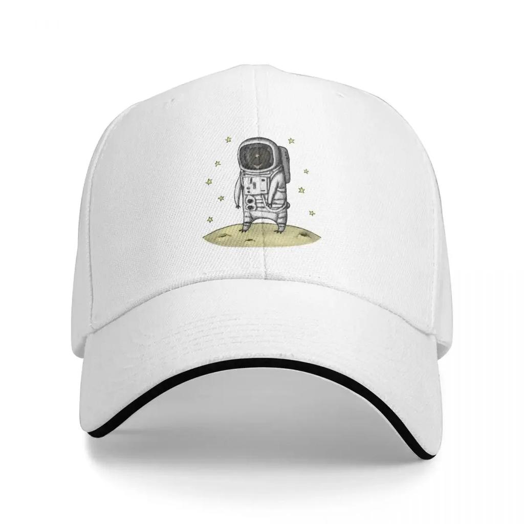 Moon Bear Baseball Cap Funny Hat Fashionable Brand Adjustable Unisex Cap Unisex Luxury Brand Women's