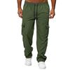 Men's Multi,Pocket Drawstring Work Pants