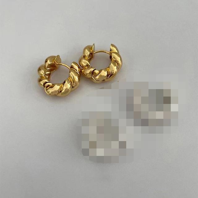 

ANENJERY серьги-кольца с цепочкой для женщин, уникальный дизайн, металлические серьги золотого, серебряного цвета Pendientes Brincos золотой