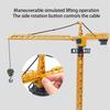Vehicle Model Diecast Toys Forklift Bulldozer Excavator Tower Crane Engineering  Tractor for Boys Alloy+PlasticInertial Driving