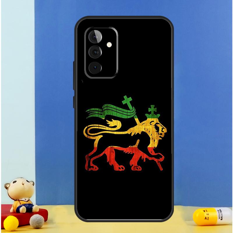 Rasta Lion Cover For Samsung Galaxy A52 A32 A22 A12 A13 A23 A33 A53 A51 A71 A15 A25 A14 A34 A54 Case