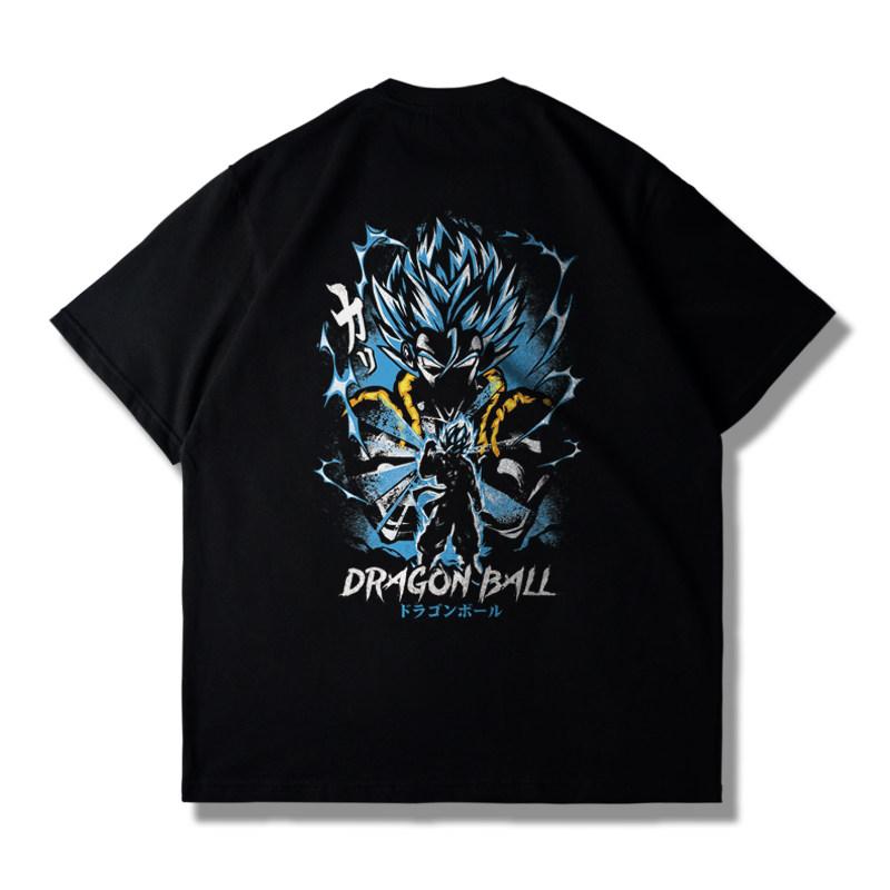 

Seven Dragon Ball Anime Saiyan Printed T-shirt Casual and Comfortable Cotton Men s Shirt Cotton Streetwear Shirt S