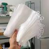 10pcs Transparent Waterproof Storage Bags, Portable Sealed Organizer Bags, Travel Cosmetic Divider Bags With Pull Rings, Reusable Ziplock Bags