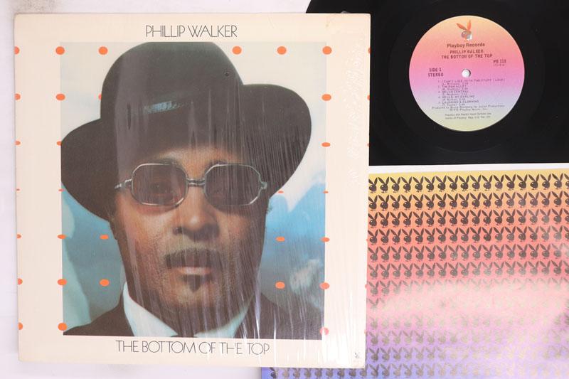 Виниловая пластинка PHILLIP WALKER Bottom Of The Top PB118 PLAYBOY 1973 US Blues Б/у