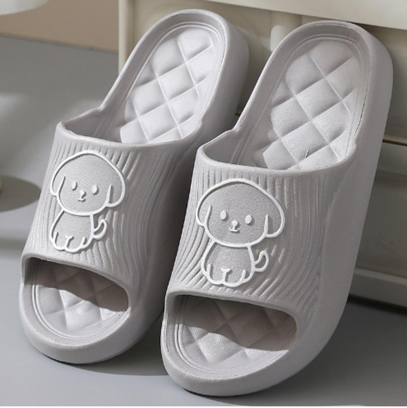Slippers non-slip slippers women step on shit eva home sandals deodorant men's bathroom cool slippers household summer